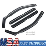 Window Visor For Chevy Silverado Crew Cab 2019-2024 4PCS In-channel 4X New Jdm. Fixed Price $40.99.