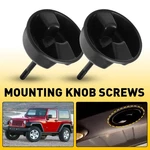 2PCS Roof Mounting Knob Screw For 2007-2018 Jeep Wrangler Hardtop 1CJ57DX9AC Us. Fixed Price $12.34.