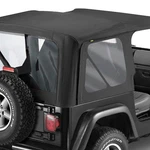For Jeep Wrangler 1997-2002 Bestop 51127-15 Replace-a-top Black Denim Soft. Fixed Price $649.99.
