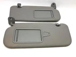 2014 - 17 Hyundai Accent Pair Left/right Visor Gray Vinyl Vanity W/o Sunroof. Fixed Price $90.00.