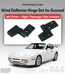 Porsche 944 Wind Deflector Hinge Set For Sunroof 477871635A 477871636A. Fixed Price $58.95.