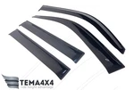 Tape-on Windows Visors Deflector Sun Rain Guard For Toyota Land Cruiser Prado. Fixed Price $120.00.