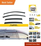 Durable Pvc Outside Mount Window Visors For 2007-2011 Honda Cr-v 4 Pcs Set. Fixed Price $79.16.