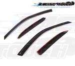 Mitsubishi Mirage Sedan 92-96 Dark Grey Out-channel Window Visor Sun Guard 4PCS. Fixed Price $33.95.