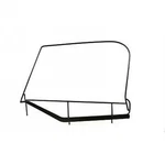 Rampage 89799 Window Frame Fits 1997-2006 Jeep Wrangler Tj Black. Fixed Price $148.64.