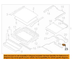 Hyundai Oem 24-26 Electric,kona Sunroof-motor 816P1BE000. Fixed Price $174.10.