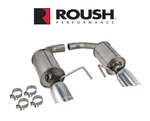 2024-2026 Mustang Gt 5.0 Roush 421834 Axle Back Exhaust System W/ 4" Chrome Tips. Fixed Price $799.99.