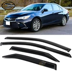 Fits 15-17 Toyota Camry Sedan Window Visors Rain Sun Guard Vent 4PC Set. Fixed Price $26.87.