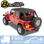 Bestop Bikini Safari Version Black Diamond For 10-18 Jeep Wrangler Jku 4DR. Fixed Price $249.99.
