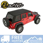 Bestop Trektop Pro Hybrid Black Twill For 07-18 Jeep Wrangler Jku 4 Door. Fixed Price $2499.99.