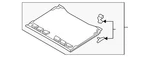Genuine Audi Sunshade 8W5-877-255-V48. Fixed Price $244.80.