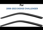 Fits 2008-2023 Dodge Challenger Window Visor Rain Sun Guard Vent Black. Fixed Price $38.99.