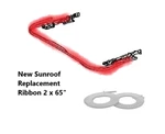 Toyota Camry Panoramic Sunroof Glass Track Guided 65" Ribbons Fits 2018-2024. Fixed Price $75.95.