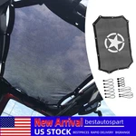 For Jeep Wrangler Jk 2007+ 2/4DR 1PCS Star Black Bikini Top Mesh Sun Shade Cover. Fixed Price $42.53.