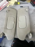 2008-2016 Chrysler Town Country Dodge Caravan Sun Visor Beige Lh Rh Driver Pass. Fixed Price $45.00.