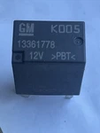 Genuine Vauxhall Opel Chevrolet 5-PIN Black Relay Gm 13361778 12V 140421A K005. Fixed Price $10.74.
