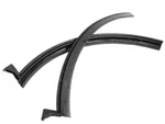 1966-1971 Jeepster Convertible Rear Quarter Window Weatherstrip Seals, Pair. Fixed Price $110.00.