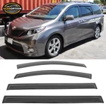 Fits 11-20 Toyota Sienna Window Visors Rain Sun Guard Shade Deflector Vent. Fixed Price $25.99.