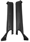 1967 Camaro/ Firebird Convertible Pillar Post Molding Black - Pair New Dii. Fixed Price $81.02.