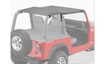 Bestop Soft Safari Strapless Bikini Polymer Charcoal Fits Jeep Wrangler. Fixed Price $139.99.
