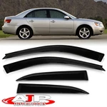 Window Visor Shade Rain Guard Deflectors For 2006-2010 Hyundai Sonata Sedan. Fixed Price $32.00.