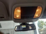Used Front Upper Center Console Fits: 2014 Dodge Durango W/o Sunroof Ga. Fixed Price $130.90.