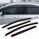 Window Visor Rain Guard 4PCS For Toyota Prius 2012-2015 Tape-on Dark Smoke. Fixed Price $26.97.