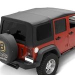 For Jeep Wrangler 07-09 Bestop Replace-a-top Black Diamond Sailcloth Soft. Fixed Price $799.99.