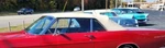 1967-1968 Ford Galaxie 500 Convertible Top Plastic Window & Pads, White. Fixed Price $807.00.