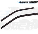 Dark Smoke Outside Mount Visor Rain Guard 2PCS Chevrolet Tracker Coupe 1998-2004. Fixed Price $44.45.