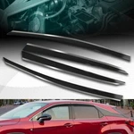 Sun Rain Shade Window Visor Clip On W/chrome Molding Fit 16-18 Lexus RX350/450H. Fixed Price $57.95.