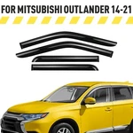 Rain Guards Vent Visors Shade For 2014-2021 Mitsubishi Outlander. Fixed Price $47.24.