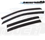 Dark Smoke Outside Mount Window Visor Rain Guard 4PCS Chevrolet Malibu 2004-2007. Fixed Price $37.15.