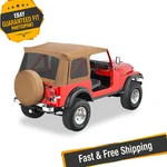 Bestop 55729-37 Spice Supertop Replacement Skins For 76-95 Jeep CJ7/WRANGLER Yj. Fixed Price $368.75.