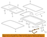 Gm Oem 12-23 Equinox,suburban 2500,TERRAIN Sunroof-harness 84287216. Fixed Price $73.76.