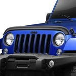 For Jeep Wrangler Jk 2018 Rugged Ridge Acrylic Matte Black Hood Bug Deflector. Fixed Price $94.99.
