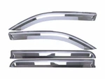 Putco Chrome Window Visors Fits Dodge Caliber 2007-2012 Front & Rear Set. Fixed Price $178.99.