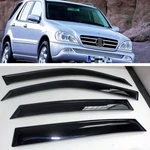 Fits Benz W163 98-03 ML320 Window Visor Weather Shield Sun Shade Vent Rain Guard. Fixed Price $139.00.