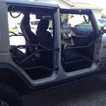 07-18 Jeep Wrangler Jk 4 Tubular Doors Black. Fixed Price $297.40.