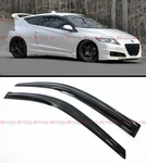 Jdm Wavy Style Smoked Window Visor Rain/sun Vent Shade For 2011-2016 Honda Crz. Fixed Price $24.99.