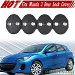 Us Fit For Mazda 3 4D Hatchback Side Door Striker Lock Cover 08-18. Fixed Price $21.39.