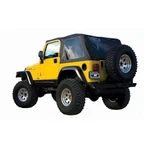 Rampage 109735 Black Diamond Plastic Frameless Trail Top For 97-06 Wrangler Tj. Fixed Price $525.09.