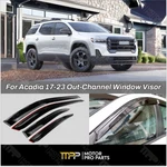 Out-channel Vent Visors Rain Window Guard Deflectors For Gmc Acadia 2017-23. Fixed Price $38.99.