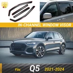 Fits 2021-2025 Audi Q5 In-channel Window Visors Sun Guards Shade Deflectors. Fixed Price $59.98.