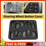 Black Steering Wheel Button Sticker Covers Fits Mercedes Benz Glc Class W205. Fixed Price $15.19.
