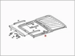 Genuine Mercedes W126 W463 Sedan Suv Frame 4637800129. Fixed Price $7266.02.