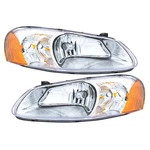 Halogen Headlight Set For 2001-2006 Dodge Stratus / 2001-2003 Chrysler Sebring. Fixed Price $209.24.
