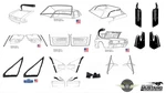 1967-1968 Ford Mustang Convertible Premium Weatherstrip Seal Kit. Fixed Price $479.99.