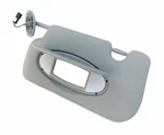 Genuine Mini Cooper R55 R56 Driver Left Sun Visor Illuminated Light Gray New. Fixed Price $149.95.