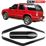 Fits 95-05 Gmc Jimmy Chevy Blazer Bravada Window Visors Rain Sun Guard Shade. Fixed Price $27.95.